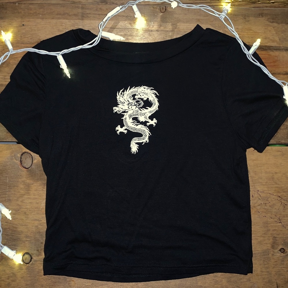 Graphic Crop top